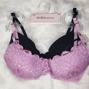 BCBGeneration Demi Bra 34B 2-Pack New